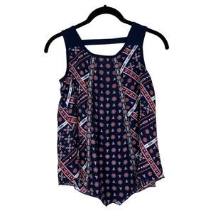 Lily Bleu L/14 Handkerchief Hem Top